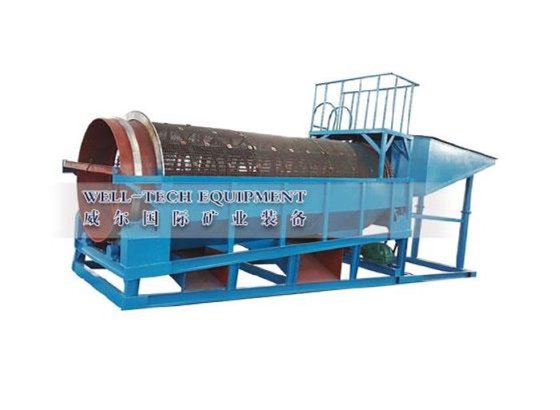 用于矿物筛选的旋转筛