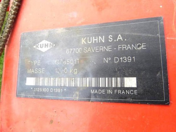 Kuhn GF 8501 T 4-Row
