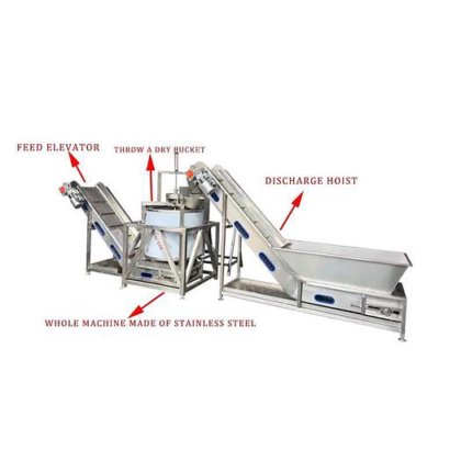 新型工业食品机械可定制高品质自动蔬菜脱水机脱油机