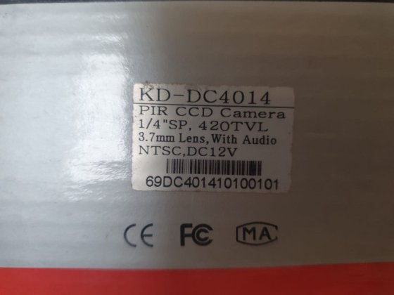 SENSOR DE PRESENÇA COM CÂMERA