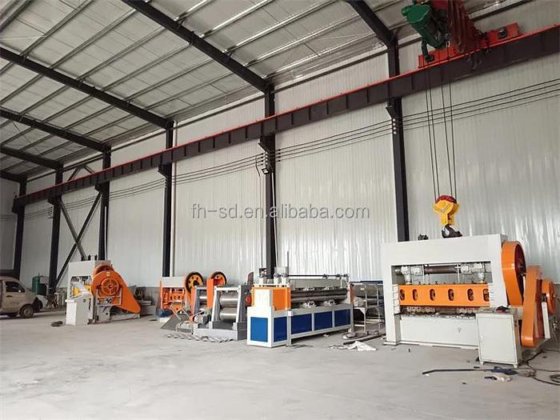 厂家直销过滤器用钢板扩张网机