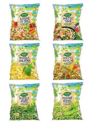 Dession 冷冻蔬菜包装机适用于小型冷冻植物包装