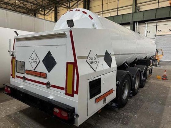 CRYOLOR 气罐半挂车，用于氧气、氮气、氩气低温