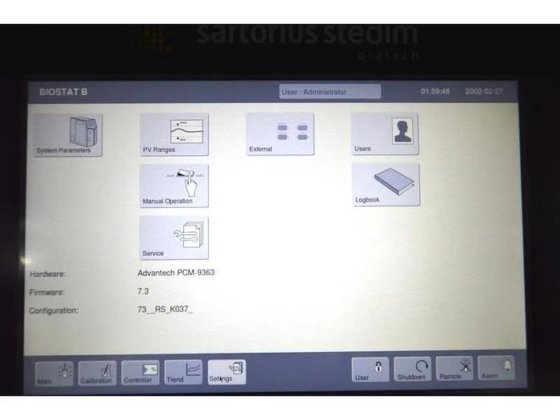 Sartorius Stedim Biostat B Bioreactor