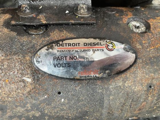 デトロイトディーゼルスターターモーター