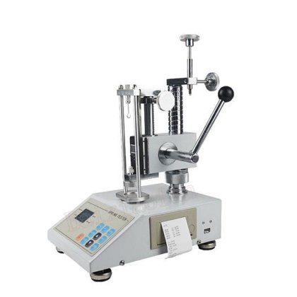 Spring compression testing machine