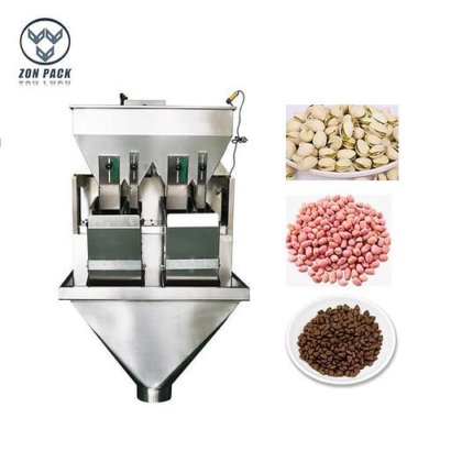 高性价比称重包装系统 2 头组合式多头直线称重器