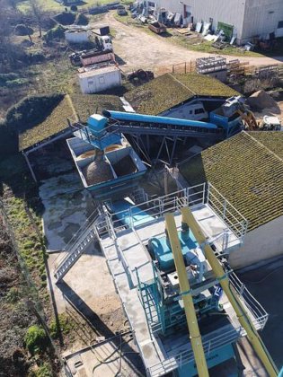 移动混凝土搅拌站