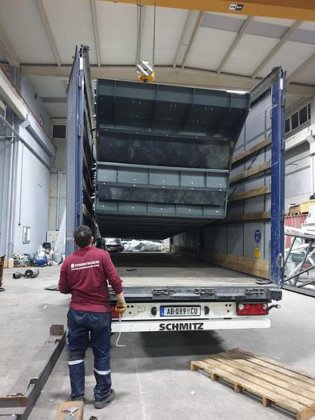 振動スクリーンシングルデッキ