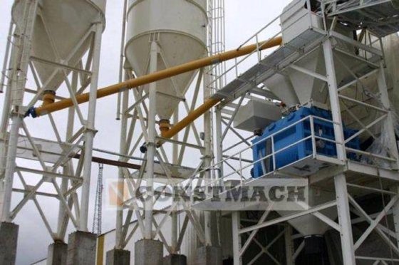 Planta de concreto tipo fixo