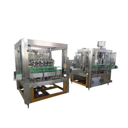 用于食用油的高效全自动旋转式辣椒油瓶灌装旋盖机，价格优惠