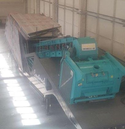 60立方/小时移动混凝土搅拌站