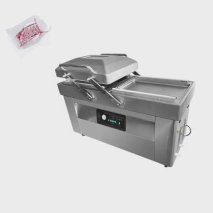 用于食品包装的鸡肉鲜冻蔬菜真空封口机