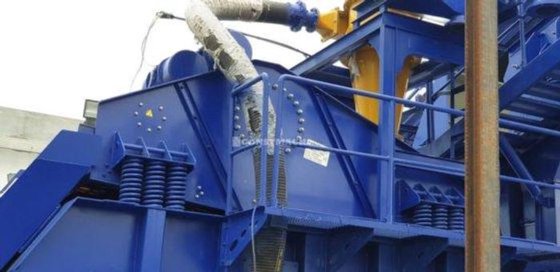 脱水筛 – 100 吨/小时 –