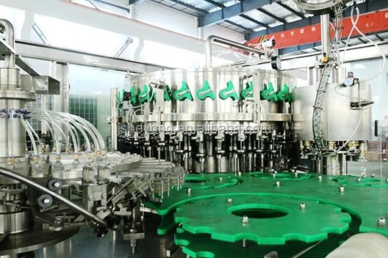 碳酸软饮料苏打水玻璃瓶灌装机