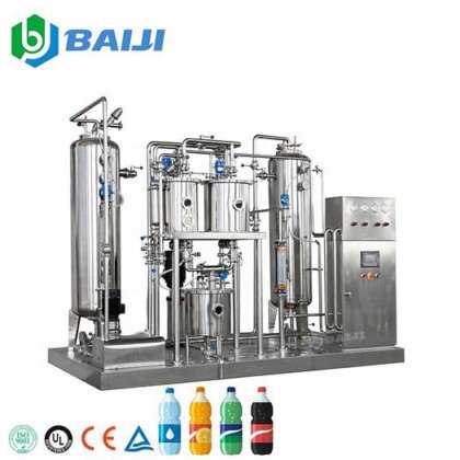 BAIJI 全自动碳酸软饮料二氧化碳制造混合机