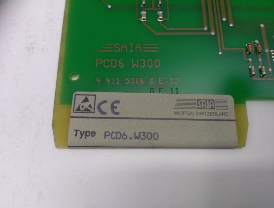 Analog Input Module PCD6.W300, Saia,