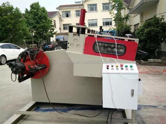 サーボNCフィーダーマシン付きアンコイラーストレートナー(中国製