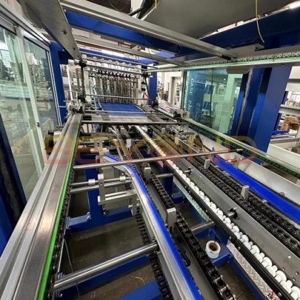 全自动半托盘 PE 薄膜收缩包装机