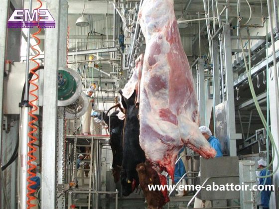 屠宰设备牛胴体液压传送提升机 公牛屠宰场 牛机械 清真食品