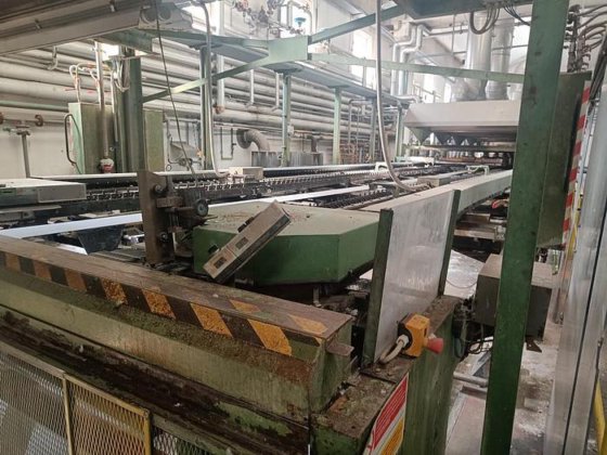 BABCOCK chain mercerizing line with