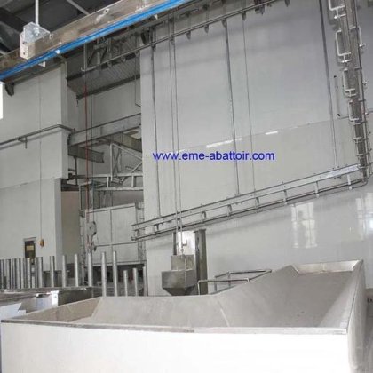 交钥匙工程绵羊屠宰设备 山羊屠宰场血槽屠宰设备价格