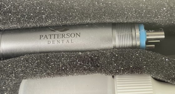 New Patterson Dental High Speed Handpiece 4-hole, Push Button, Std Head ...