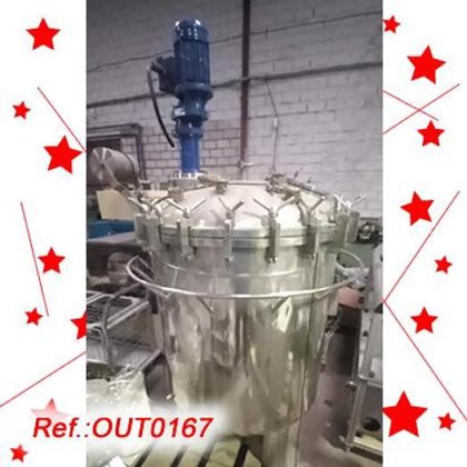 約500リットルの圧力リアクター船舶用プロペラ攪拌機付きステンレス製