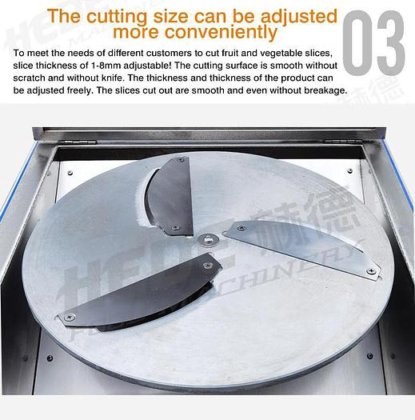 厂家直销高品质可定制果蔬深加工下压切片机