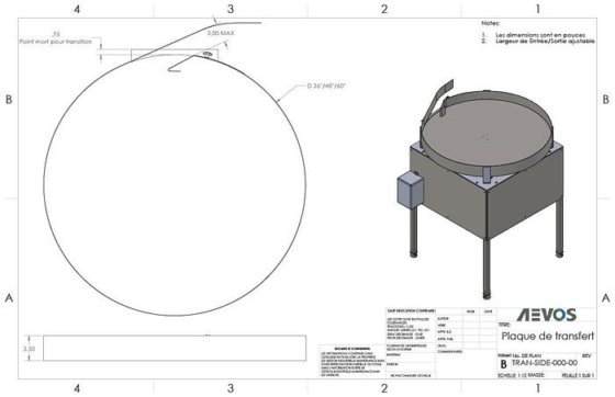 AEVOS TT36 – Rotary table