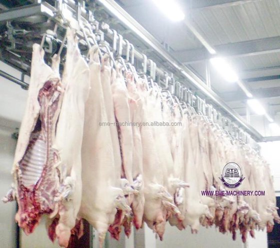牲畜设备 猪屠宰场设备 胴体输送轨道 猪肉屠宰设备 屠宰场猪肉机