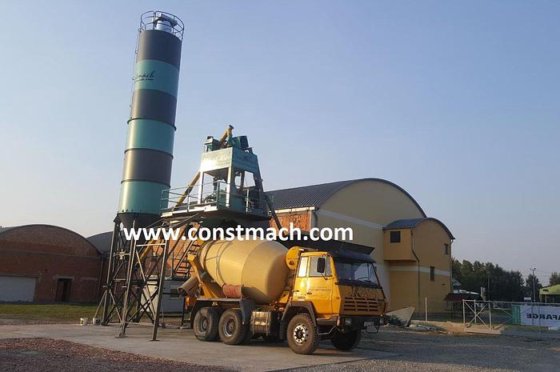 20立方米/小时紧凑型混凝土搅拌站