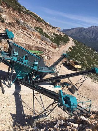 固定式破砕プラント