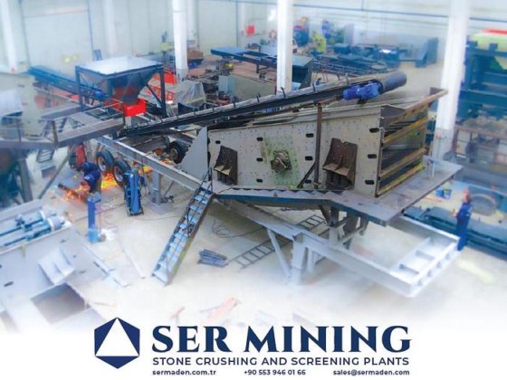 SMVS 1540 - 鉱業および建設業向けの高性能モバイルスクリーニングプラント