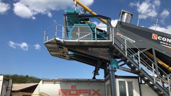 便携式混凝土搅拌站