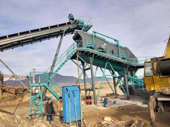 所有筛面均配备有清洗系统的振动筛！立即致电