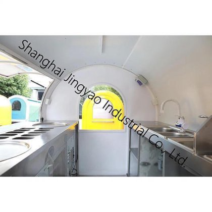 食品咖啡车甜玉米，移动设备餐厅，移动食品拖车