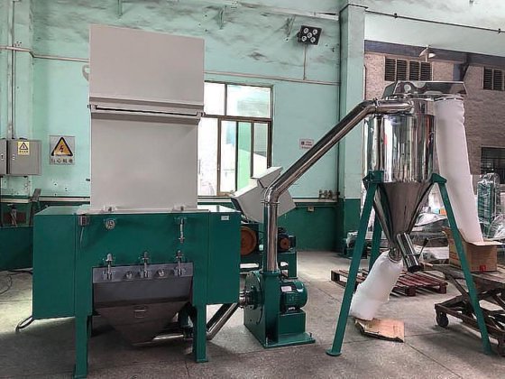 塑料废料破碎机 注塑缺陷块破碎机 粉碎机 磨碎机