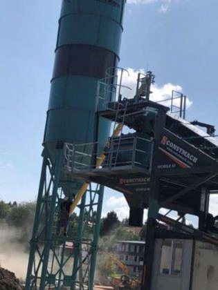 移動式コンクリートバッチングプラント