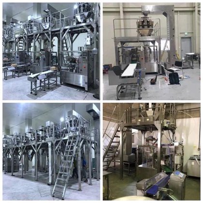 用于零食糖果爆米花纸的多功能旋转式多益包装机