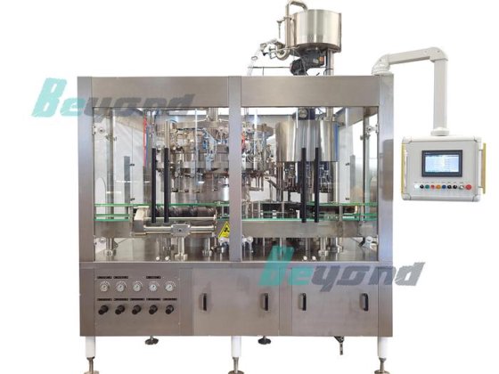 玻璃瓶啤酒罐灌装封口生产机 压盖啤酒装瓶机出售