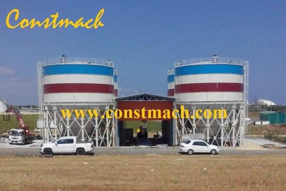 1000 吨容量水泥筒仓