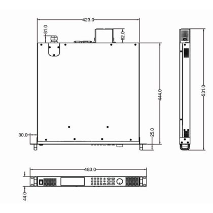 SP60VDC-1U系列可编程直流电源
