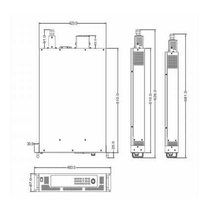 SP600VDC-2U系列可编程直流电源