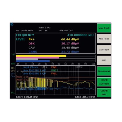 ESL3/6预认证级EMI接收机