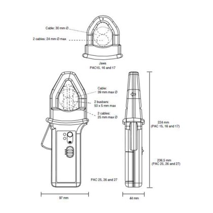 PAC17交直流电流钳