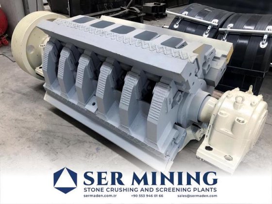 高度な二次衝撃破砕機で生産性を最大化