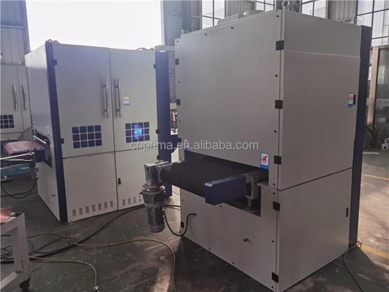 タイムサバーズスピードサンダー 金属表面ワイドベルトサンダー マグネシウムシートバリ取りサンダー機