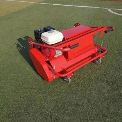 歩く押しの人工的な泥炭の掃除機 産業設備芝生の掃除機の組合せフィルターおよび集じん器