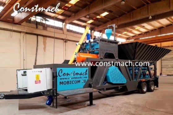 30立方米/小时紧凑型混凝土搅拌站